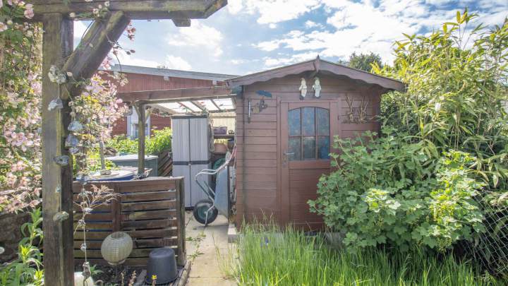 Ferienbungalow mit Wasserblick in Drigge auf der Insel Rügen