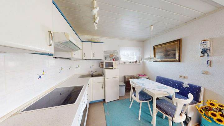 Ferienbungalow mit Wasserblick in Drigge auf der Insel Rügen