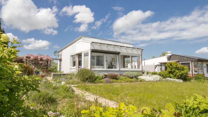 Ferienbungalow mit Wasserblick in Drigge auf der Insel Rügen