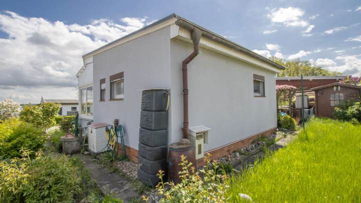Ferienbungalow mit Wasserblick in Drigge auf der Insel Rügen