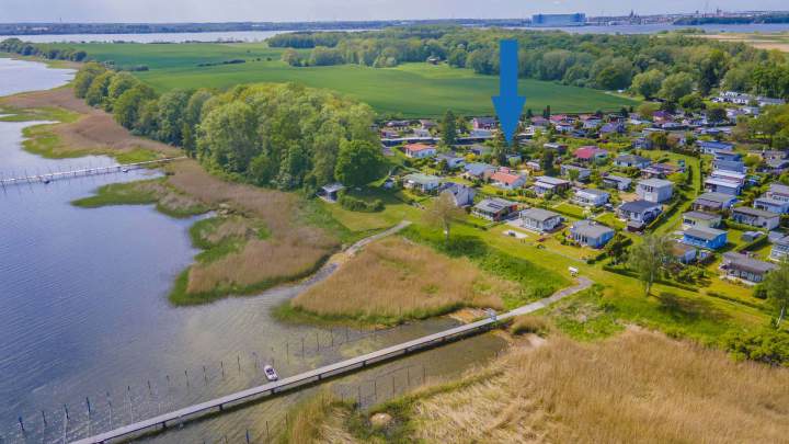 Idyllischer Ferienbungalow in Drigge auf Rügen