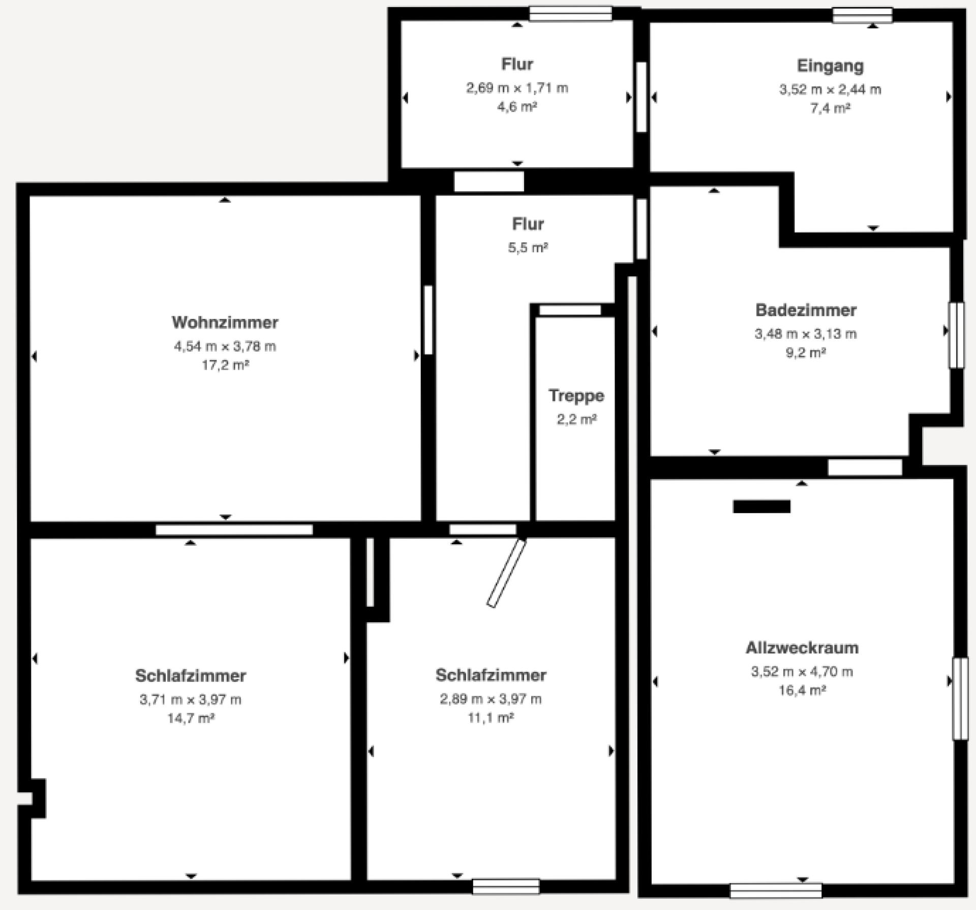 Grundriss Erdgeschoss