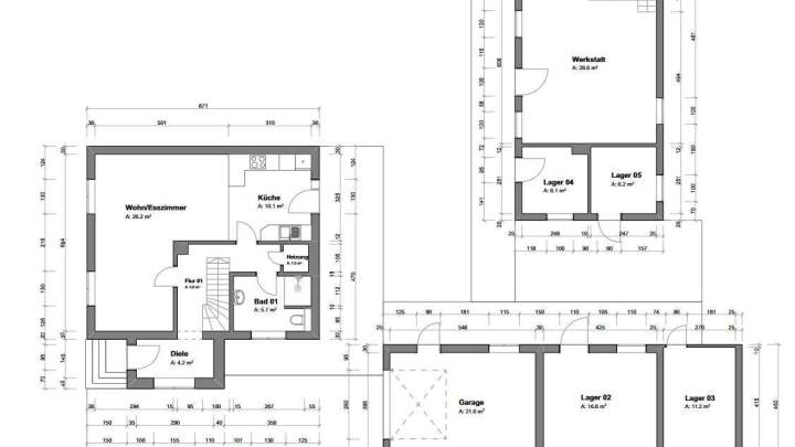Schönes Einfamilienhaus mit großem Grundstück und Nebengelass bei Malchin
