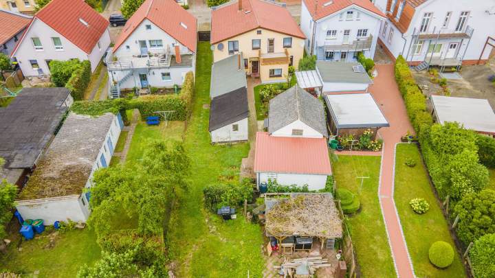 Spannendes Stadthaus auf der Insel Rügen