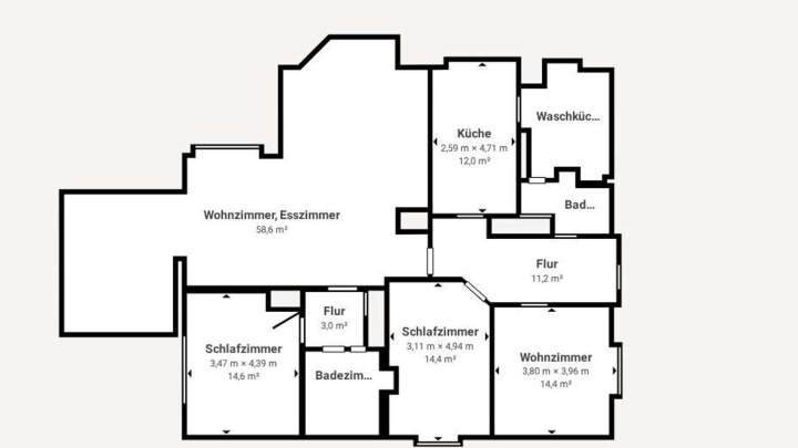 Schöner Winkelbungalow mit Wintergarten