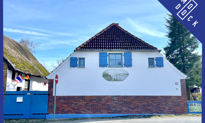 Liebevoll modernisiertes Bauernhaus in Wiek auf Rügen