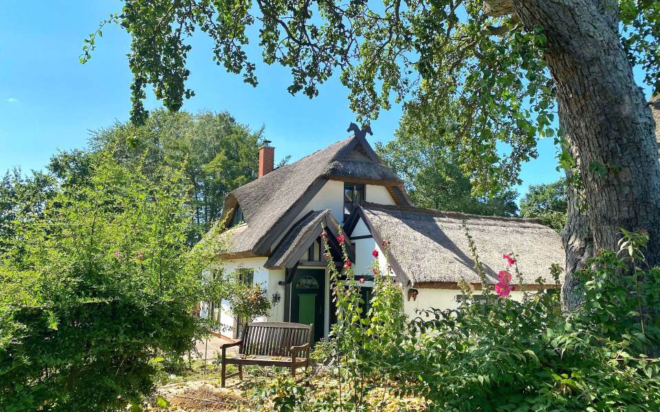 Hausansicht Ferienhaus