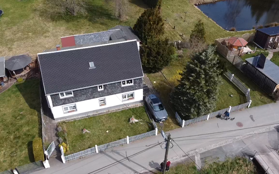 Luftaufnahme Vorderseite