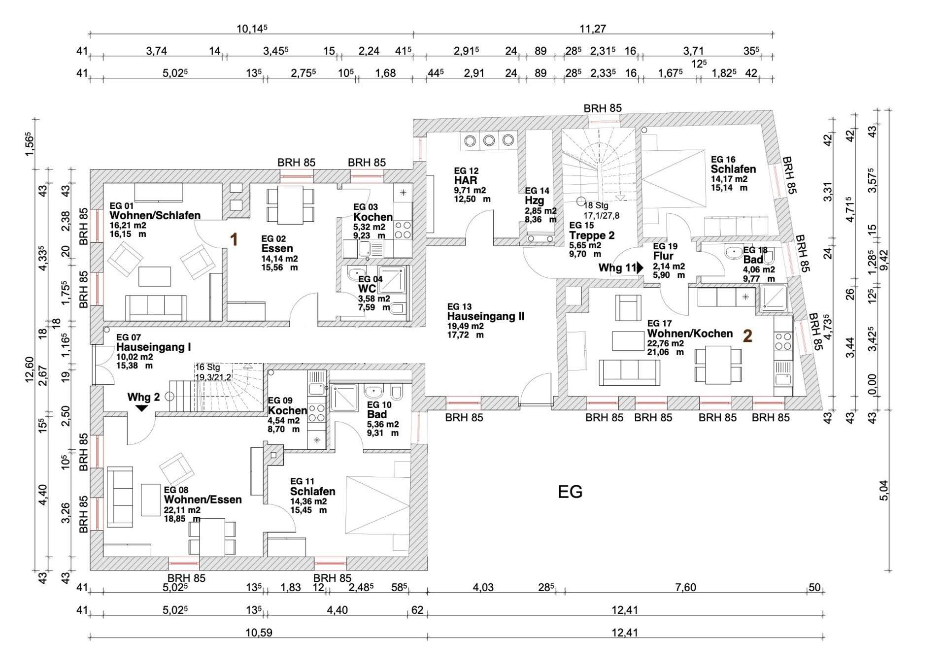 Grundriss EG