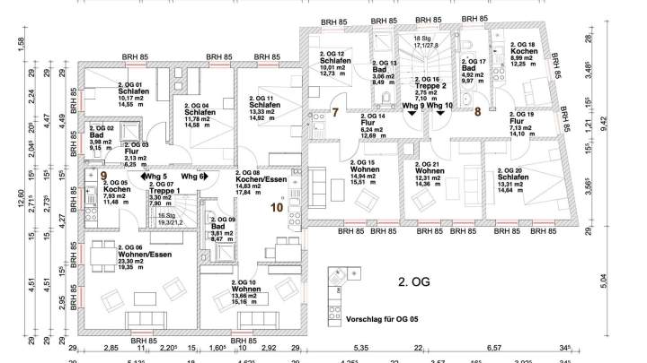 Stilvolles Appartementhaus mit 11 Ferienwohnungen an der Uferpromenade der Altstadt von Sassnitz